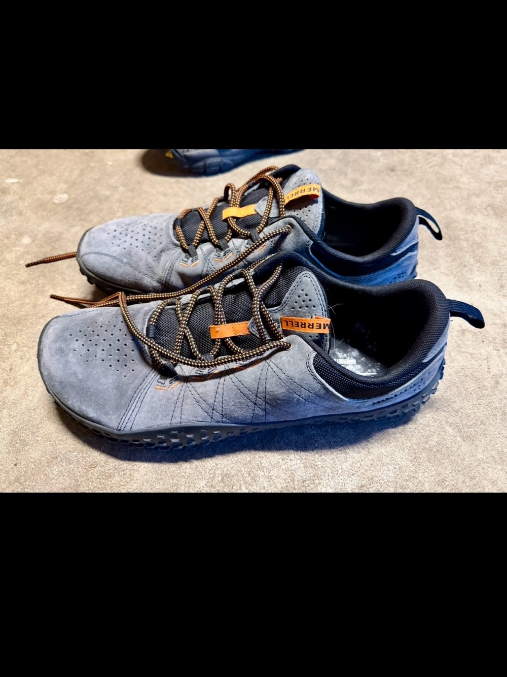 Merrell Suede Barefoot Trail Glove Minimalist Sneakers | Men’s 13